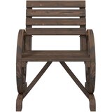  Vrtne stolice 2 kom 58 x 58 x 78,5 cm od masivne jelovine | shoptok.hr