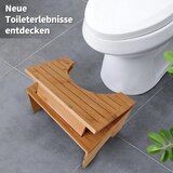 JATCWBO zložljiva bambusova pručka za stranišče 18–27 cm | Shoptok.si