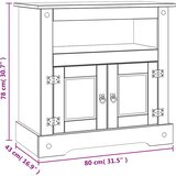 TV Komoda od Meksičkog Bora Asortiman Corona 80x43x78 cm | shoptok.hr