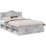  Konstrukcija postelje Beton 140 x 200 cm Masivno borovo les, (5000102572) | Shoptok.si