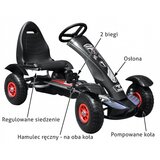  Large Go-Kart Inflatable Wheels Black | shoptok.hr