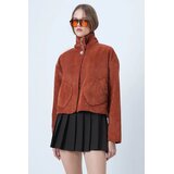 Trend Alacati Stili Ženska jakna Alc-X14618, Narandžasta Cene