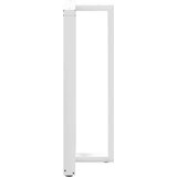  Noge za barsko mizo v obliki črke T, 2 kosa, bele barve, 60x35x(110-111) cm, jeklo, (22123745) | Shoptok.si