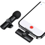 Bežični mikrofon Borofone Lavalier BFK16 Winner Lightning crni | shoptok.hr