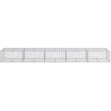  Gabionska košara s poklopcem 500x100x50 cm pocinčano željezo | Eponuda.com