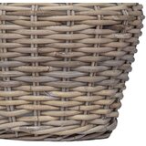  Košarica za saksije s pohranom 2 pcs Siva Lacak ratan | shoptok.hr