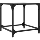  Stolići za kavu s crnim staklenim vrhom 2 kom 40x40x40 cm čelik | Eponuda.ba