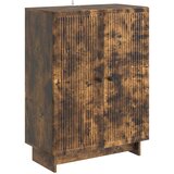 vidaXL Strani šal Dimljen hrast 66 x 34,5 x 90 cm Inženirski les, (5000217613) | Shoptok.si