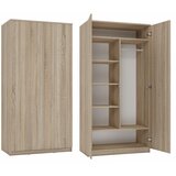 Shumee Garderobna omara Malwa SD-90 SONOMA, (21560102) | Shoptok.si