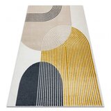 RugsX Preproga FUSION 0240 krem / rumena - Geometrična, moderna, abstraktna 140x190 cm, (21998191) | Shoptok.si