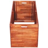 Furnova Visoka greda iz akacijevega lesa 100x50x50 cm, (21920905) | Shoptok.si