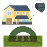  Zelena mreža za sjenilo 140 gsm 1 x 50 m 200 vezica | shoptok.hr