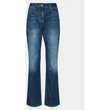 Elisabetta Franchi Jeans hlače PJ-47I-41E2-V320 Modra Straight Fit