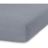 AmeliaHome Temno siva elastična rjuha z visoko vsebnostjo bombaža Ruby, 160/180 x 200 cm | Shoptok.si