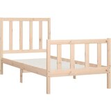  Posteljni okvir iz trdnega lesa 90x200 cm, (20646636) | Shoptok.si