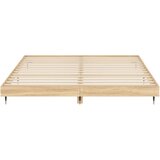  Okvir kreveta bez madraca 200x200 cm od konstruiranog drva Smeđa 200 x 200 cm | shoptok.hr