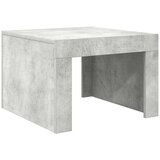  Stolić za kavu siva boja betona 50x50x35 cm konstruirano drvo | shoptok.hr