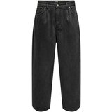Only & Sons Jeans straight ONSCARL BALLOON WB 2355 TAI DNM 22032355 Črna Cene