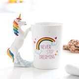  Skodelica samorog Never stop dreaming | Shoptok.si