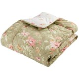 Catherine Lansfield Zeleno prešito pregrinjalo 200x200 cm Penelope Floral – | Shoptok.si
