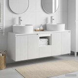  Set ormarića za kupaonicu 3 kom. Bijela visokog sjaja | shoptok.hr
