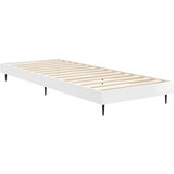  Okvir za krevet visoki sjaj bijeli 75x190 cm konstruirano drvo | shoptok.hr