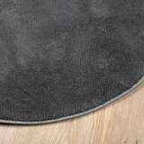  Tepih OVIEDO kratkih vlakana antracit Ø 200 cm | shoptok.hr