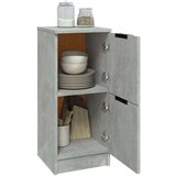  Komode 2 kom siva boja betona 30 x 30 x 70 cm konstruirano drvo | shoptok.hr