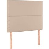  Posteljni okvir z vzglavjem kapučino 120x200 cm umetno usnje, (20737875) | Shoptok.si
