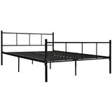  Za krevet crni metalni 140 x 200 cm | shoptok.hr