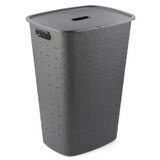 Curver Koš za veš 56l softex, tamno siva CU 00571-Z68 Cene
