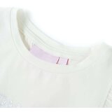  Dječja majica s volanima na rukavima bijela 140 | shoptok.hr