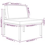  Vrtna sedežna garnitura 9-delna z blazinami aluminij antracit - - antracit siva - 47.93 - N/A - | Shoptok.si