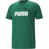 Puma ESS + 2 COL LOGO TEE Muška majica, zelena, veličina