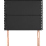  Uzglavlja 2 kom crna 100x5x78/88 cm od umjetne kože | shoptok.hr