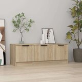 TV omarica sonoma hrast 102x35x36,5 cm inženirski les, (20601135) Cene