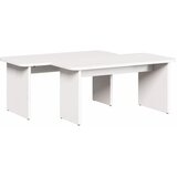  Kava Stol 2 pcs Bijelo Masivna borovina | shoptok.hr