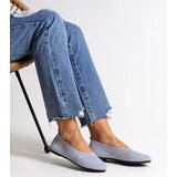 Gemre Gray fabric ballet flats Yafia | shoptok.hr