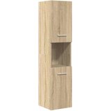  5-dijelni set kupaonskog namještaja boja hrasta sonome drveni | shoptok.hr