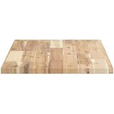 Stolna ploča 100x40x2 cm pravokutna od masivnog drva bagrema | shoptok.hr
