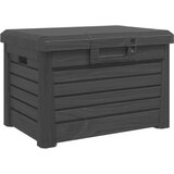 vidaXL Zunanja škatla za blazine antracitna 73x50,5x46,5 cm PP | Shoptok.si