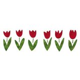 Šablona XL Tulipani 22x67 cm KORIŠTENO | Eponuda.ba
