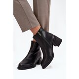 VINCEZA Leather Insulated Women's Ankle Boots on Block | Shoptok.si