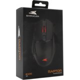 Baracuda miš RAPTOR CRNI / 6400 dpi | shoptok.hr