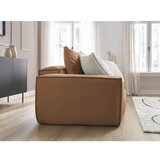 Bobochic Paris Rjava sedežna garnitura iz umetnega usnja 260 cm Boheme – | Shoptok.si