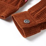  Dječja jakna od samta boje konjaka 140 | shoptok.hr