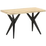  Blagovaonski stol 120 x 60 x 76 cm od masivnog drva manga | shoptok.hr