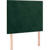  Okvir za krevet bez madraca tamnozeleni 90x200 cm baršunasti | shoptok.hr