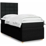  Box spring krevet s madracem crni 90x190 cm od tkanine | shoptok.hr