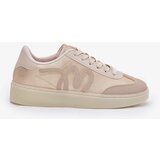 Boto Low Women's Sports Shoes Made Of Eco Leather Gold-Beige Iladira | shoptok.hr